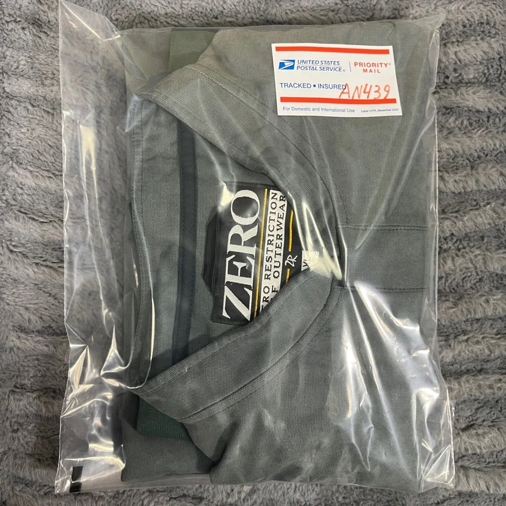 Zero Restriction‎ Golf Vest XL Green Quarter Placket Made in USA Cherry Creek